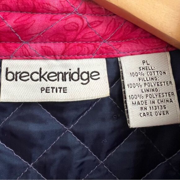 Breckenridge Quilted Patchwork Paisley Jacket
Pink Purple Women's PL Bright - Picture 4 of 11